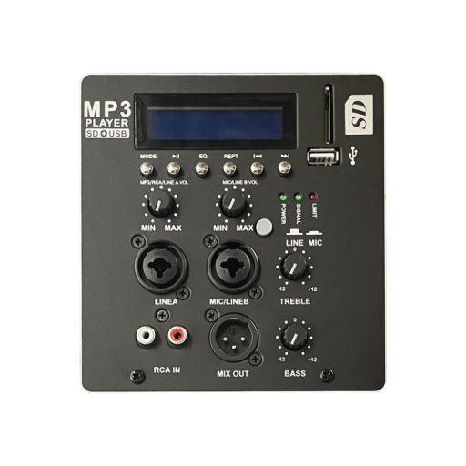 FS Audio YAC-15A aktív hangfal 500W, Bluetooth, MP3, SD kártya olvasó 15"-os