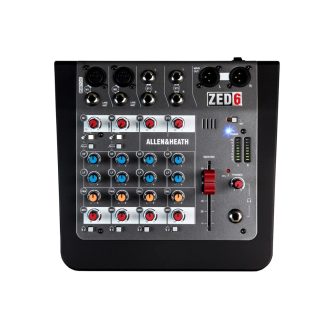   Allen & Heath ZED-6 keverőpult (2 monó/2 sztereó csatorna)