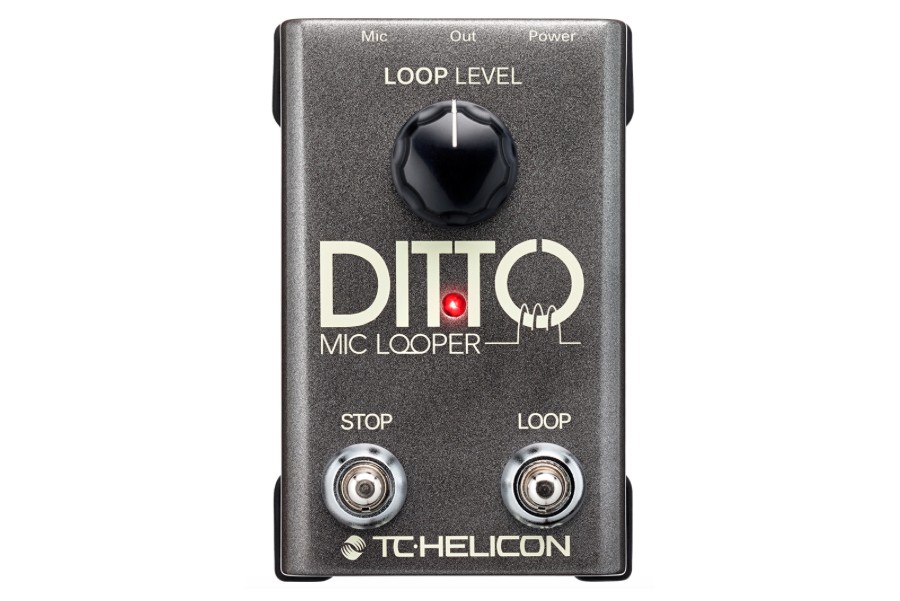 Image of TC Helicon Ditto Mic Looper ének és akusztikus hangszerekhez pedál