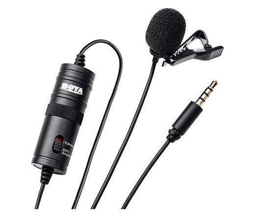 Image of Boya BY-M1 univerzális csíptetős mikrofon