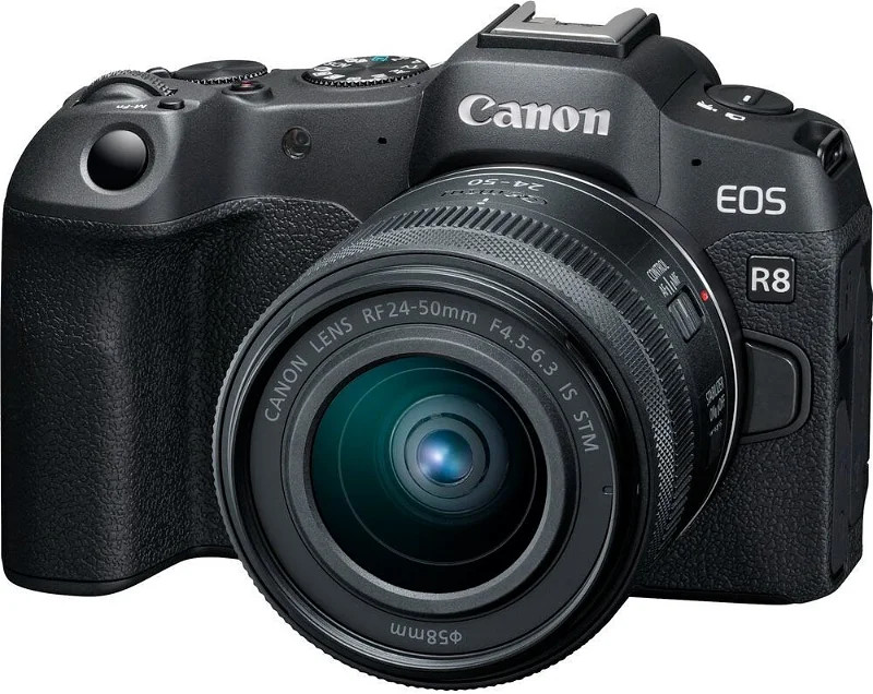Image of Canon EOS R8 + RF 24-50mm f/4.5-6.3 IS STM