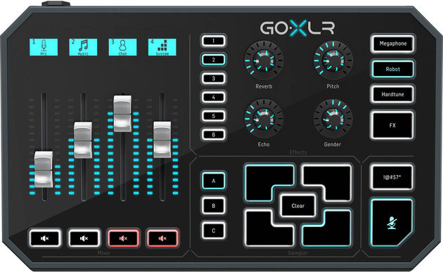Image of TC Helicon GO XLR Podcast keverő