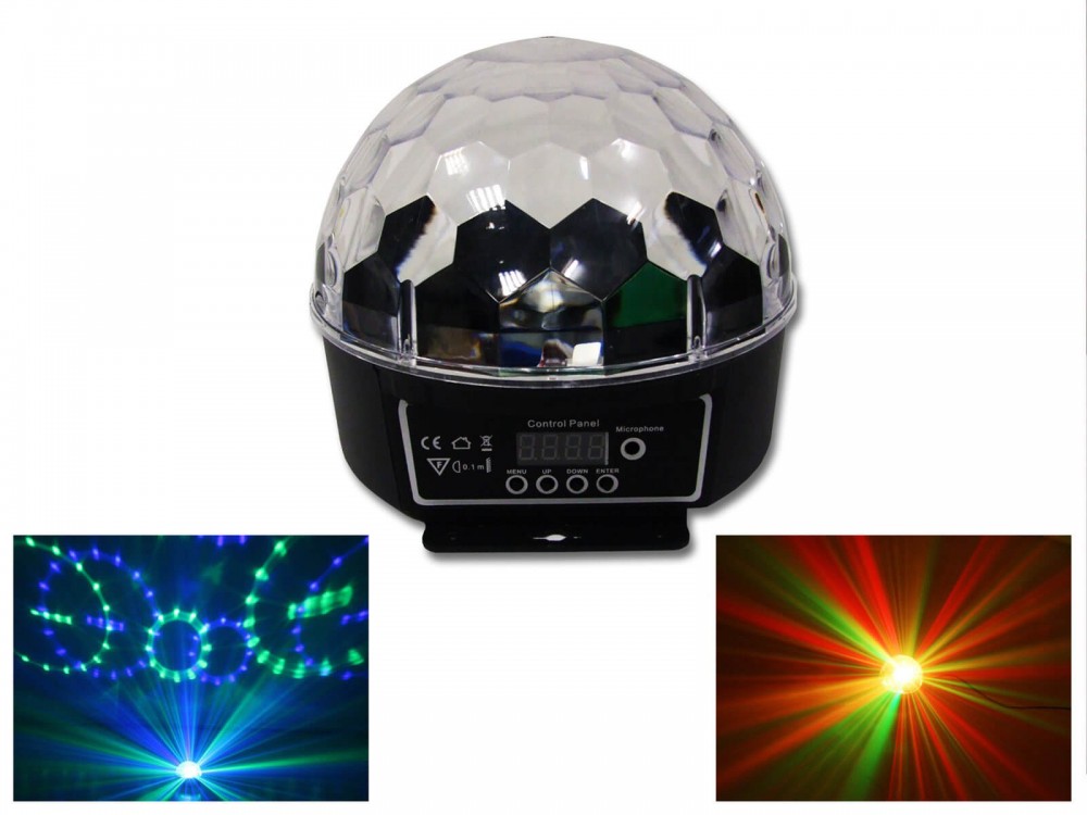 Image of Thunder STARLIGHT II (6x3W) RGB+WOP (6 szín) fényeffekt, hangvezérelt+DMX