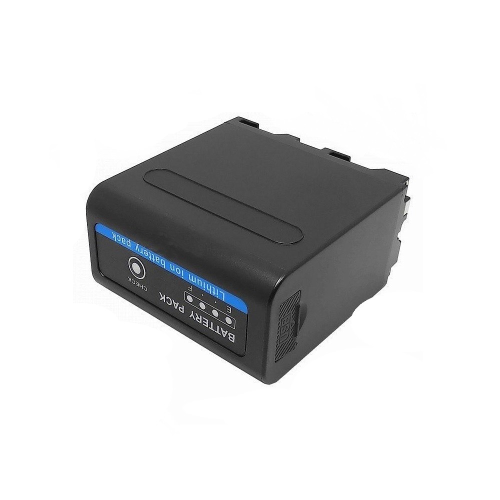 Image of Sony NP-F980D (8800mAh) utángyártott akku töltöttségjelzővel