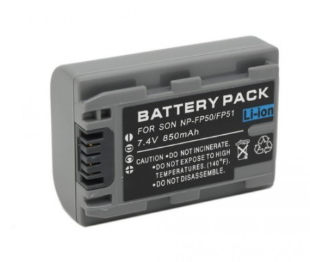 Image of Sony NP-FP50 (780mAh) utángyártott akku