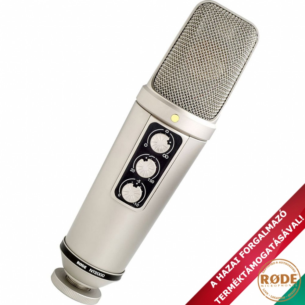 Image of Rode NT2000 nagymembrános kondenzátor mikrofon
