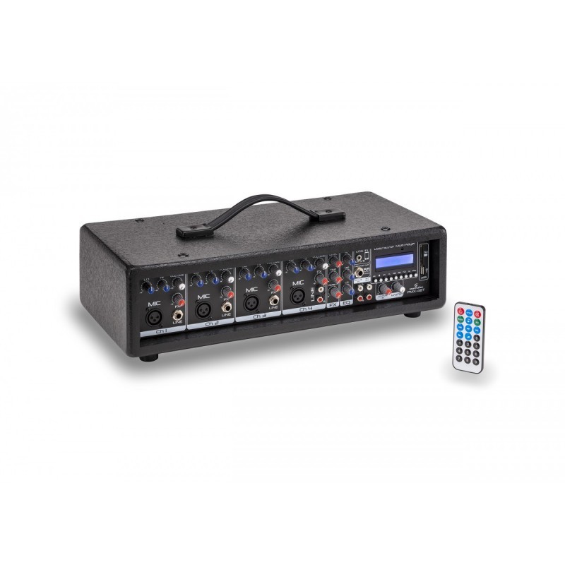 Image of Soundsation PMX-4BT keverőerősítő 200+200W, 6 csatorna + effekt, MP3/BT
