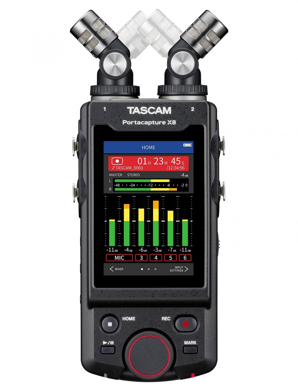 Image of Tascam Portacapture X8 többsávos nagyfelbontású hangfelvevő