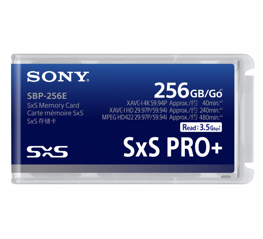 Image of Sony SBP-256E SxS PRO+ memória kártya