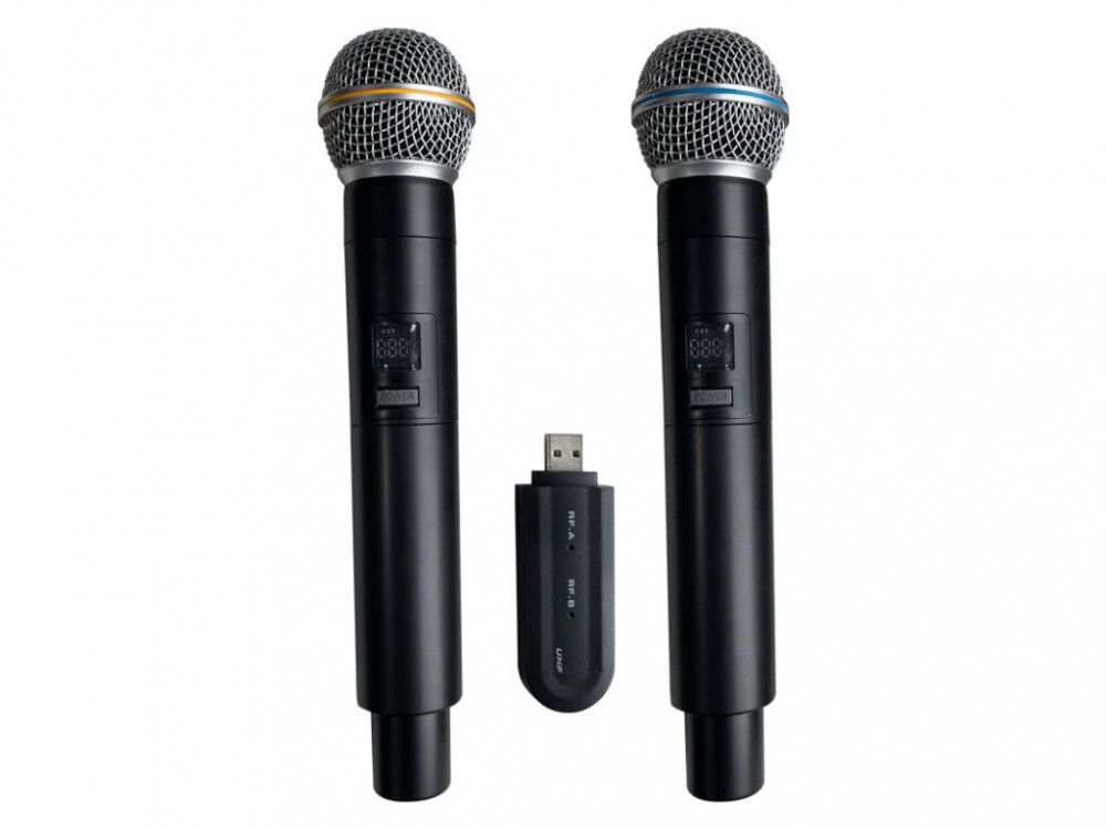 Image of Voice-Kraft VK-BT vezeték nélküli USB Mikrofon szett